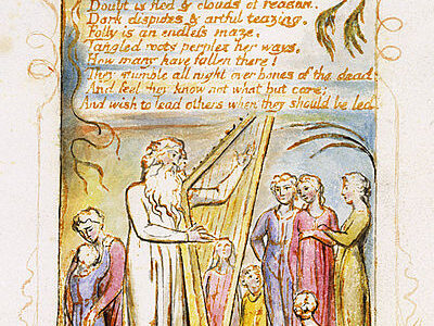 Songs of Innocence and of Experience, copy Y, 1825, object 54, The Voice of the Ancient Bard (Metropolitan Museum of Art)