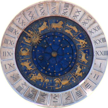 ヴェネツィアのサン・マルコ広場にある占星術時計。