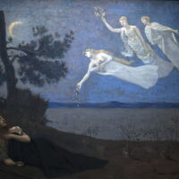 ピエール・ピュヴィス・ド・シャヴァンヌ《夢》1883年、オルセー美術館
