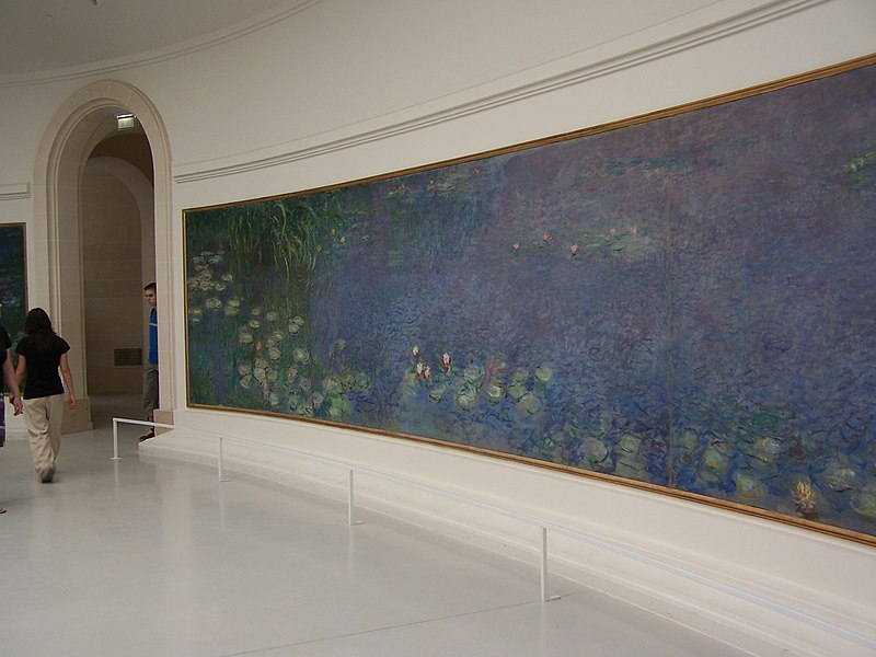 パリのオランジェリー美術館に展示された『睡蓮』