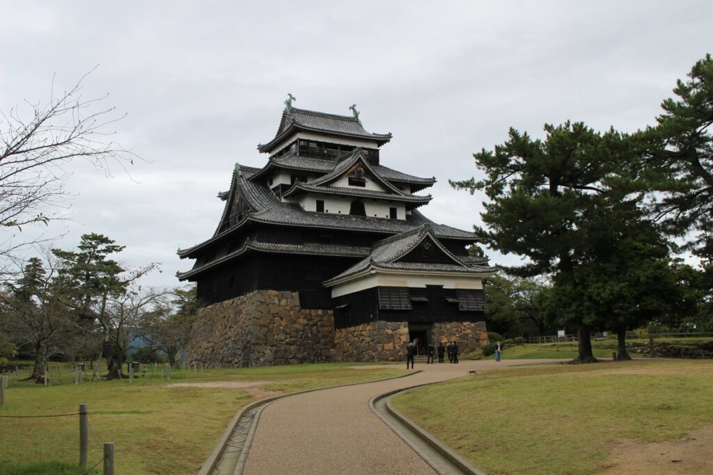 松江城の天守閣