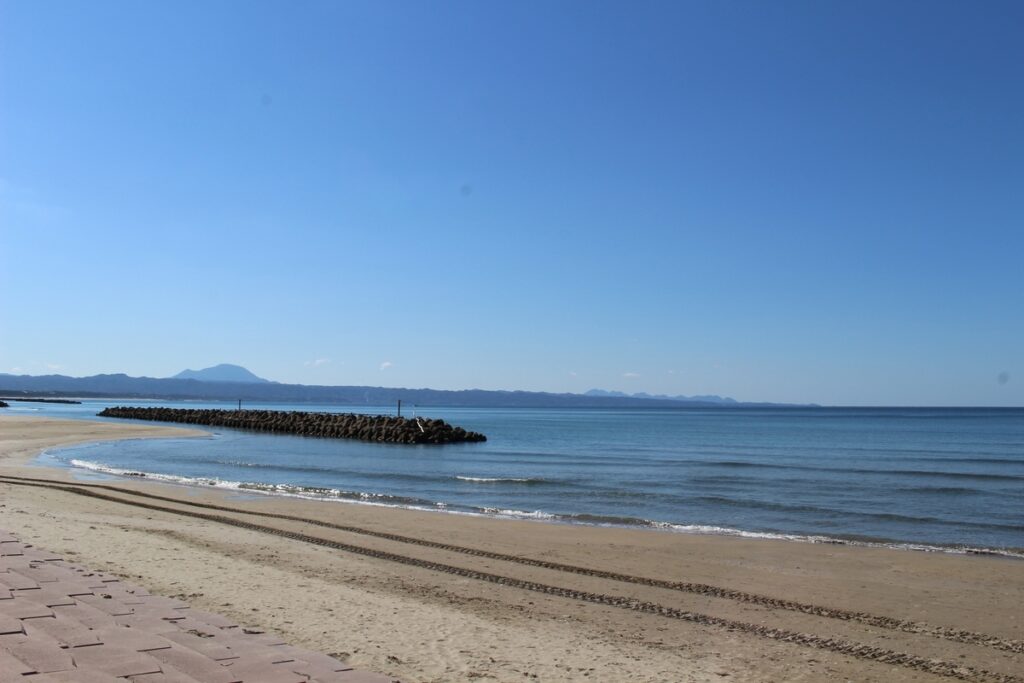 海の水もきれい