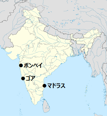 インド地図